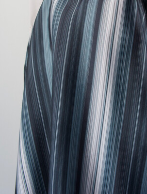 ZÜMRÜT ÇİZGİLİ ELBİSE ( gömlek dahil değildir ) - 12