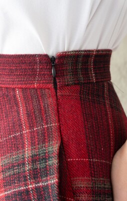 YÜN etek kırmızı - 6