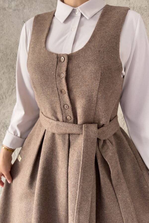 VİZON KAŞE ELBİSE - 2