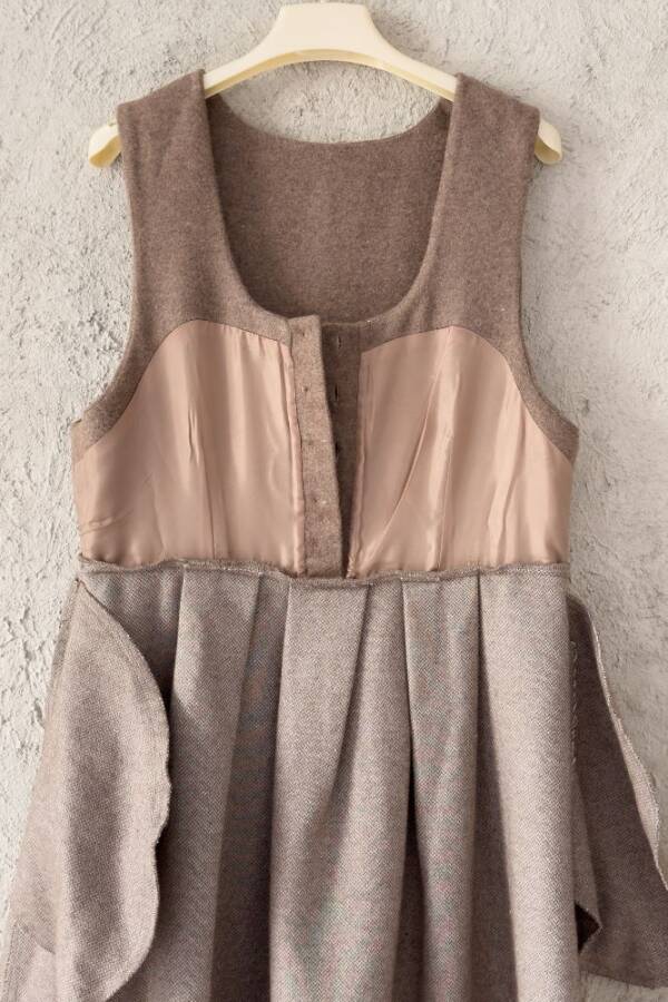 VİZON KAŞE ELBİSE - 9