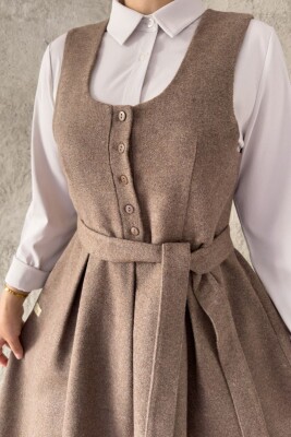 VİZON KAŞE ELBİSE - 2