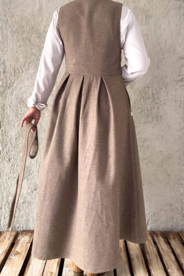 VİZON KAŞE ELBİSE - 4