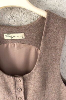 VİZON KAŞE ELBİSE - 7