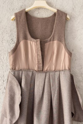 VİZON KAŞE ELBİSE - 9