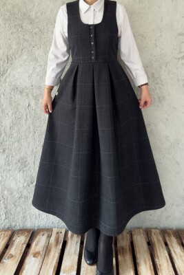 EKOSE YÜN-KAŞE ELBİSE - hrmonny