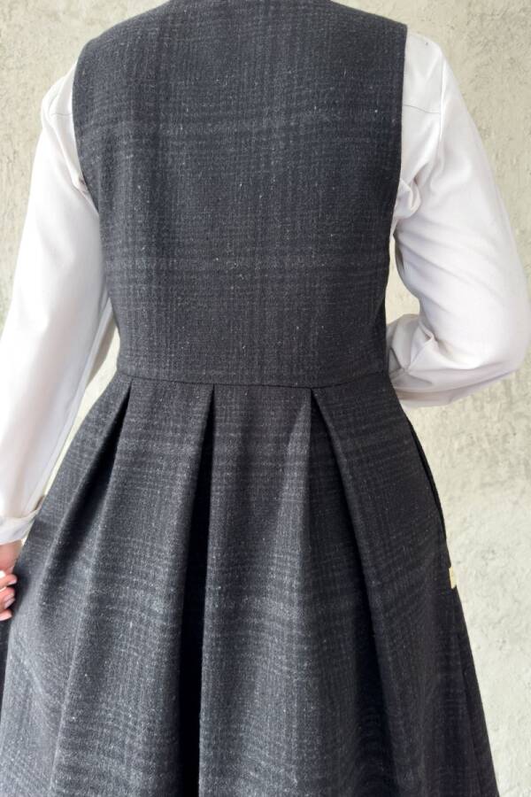 EKOSE YÜN-KAŞE ELBİSE - 5