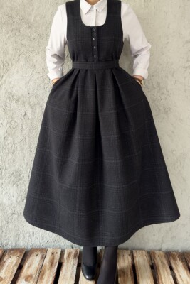 EKOSE YÜN-KAŞE ELBİSE - 6